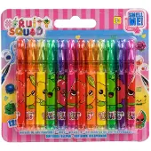 Canenco Fruity squad mini gelpennen met geur, 12st.