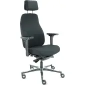 Sit And Move Therapod X2 HR Hoofdsteun - Zwart Mirage - Bureaustoel
