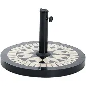Atosa Ceramic Base Parasol 20kg Zwart
