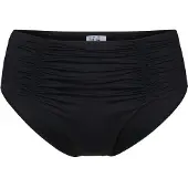 Seafolly - Collective Gathered Front Retro Pant - Bikinibroekje 42, zwart