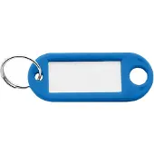 Combicraft Sleutellabels Lichtblauw - 100 stuks