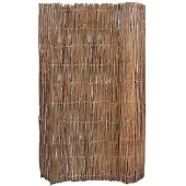 vidaXL Scherm 5x1 m wilgenhout