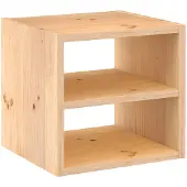 Astigarraga Vakkenkast open - met plank - PEFC grenen - 36x36cm