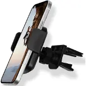 Accezz Telefoonhouder auto - Verstelbaar - Universeel - Ventilatierooster - Zwart