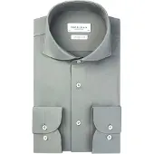 Profuomo Japanese knitted overhemd met lange mouwen