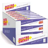Dextro Energy Blueberry - 24 x 14 stuks - Druivensuiker Tabletten met Vitamine C - Dextrose - Snelle Suikers