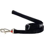 Red Dingo Animal Boulevard L6-zz-bb-12 - Hals- En Leibanden - Hond - Rd Leiband Zwart-xs 12mmx1,8m - Maat: Xs - 200649