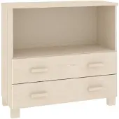 vidaXL Dressoir HAMAR 85x35x80 cm massief grenenhout honingbruin