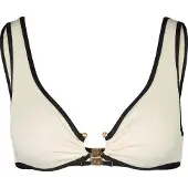 Seafolly - Women's Beach Bound Ring Front Tank - Bikinitop 38, wit