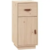 vidaXL Dressoir 34x40x75 cm massief grenenhout