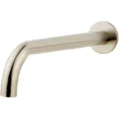 Wiesbaden Caral baduitloop rond 30 cm 1/2'' geborsteld staal