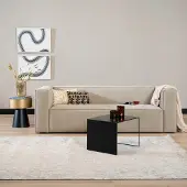 Livin24 Velvet bank 3-zits Memphis beige