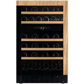 Dunavox DAUF-38.100DB.TO wijnkoelkast inbouwkoelkast, nis hoogte 88 cm, zuinig energieklasse G