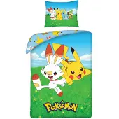 Halantex SP. z.o.o. Pokemon dekbedovertrek Field 140 x 200 cm