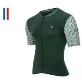 LeBram Korte Mouw Jersey Aspin Agave Green Slim Fit