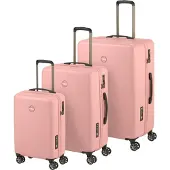 Princess Traveller PT01 Deluxe - Kofferset - Peony Pink - SML