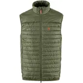 Fjällräven - Abisko Padded Vest - Synthetische bodywarmer XS, olijfgroen