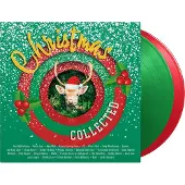 MUSIC ON VINYL Christmas Collected LP Groen et Rouge Translucide