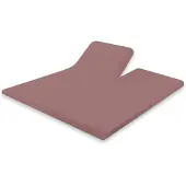 Eleganzzz Splittopper Hoeslaken Perkal Katoen - rose 160x200cm