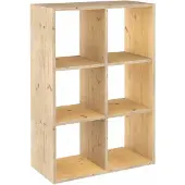 Astigarraga Vakkenkast open - 6 vakken - PEFC grenen - 105x71cm
