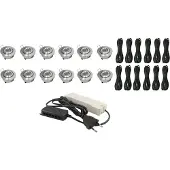 Livolo Inbouwspots | Complete Veranda Set van 12 | Deluxe 3 | .nl