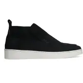 Manfield Zwarte suède boots | Maat 42
