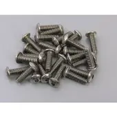 Bofix inbusbout m5 x 16 rvs met bolkop (25 stuks)
