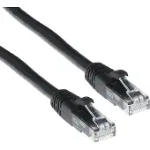 ACT IS8910 U/UTP CAT6 Patchkabel Snagless Zwart -10 meter