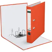 Leitz ordner lichtrood, rug van 5 cm - 2 stuks