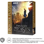 Wrebbit Poster puzzel - fantastic beasts - 500 stukjes
