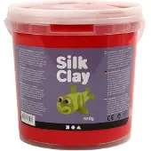 Silk Clay , rood, 650 gr