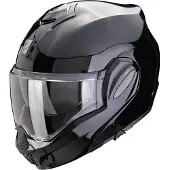 Scorpion Exo-Tech Evo Pro Solid Metallic Zwart Systeemhelm Maat XL
