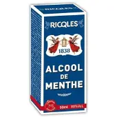 Ricqles Alcool de Menthe | 50 ml