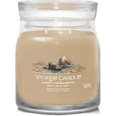 Yankee candle Geurkaars Medium Jar Amber & Sandalwood 368 gr
