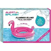 Alert Opblaaseiland Flamingo 310X270X175 cm (roze, kunststof, 12 jaar en ouder)