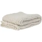 Light & Living plaid knitted 152x127x0.5cm -