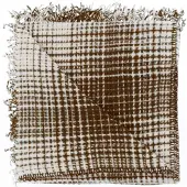 Unique living plaid allon 130x180cm coconut