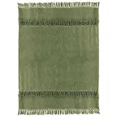 Unique living plaid saba 130x180cm olive green