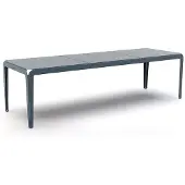 Weltevree - Bended Table 270 - Lichtgewicht aluminium tuintafel - Grey Blue