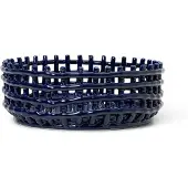 Ferm Living Fruitschaal Ceramic Blue