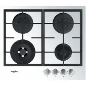 Whirlpool Aktl 629/wh Gaskookplaat 60 Cm 4 Branders