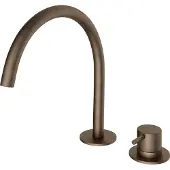 Hotbath Cobber Wastafelmengkraan 2 gats AB Verouderd Messing CB023AB