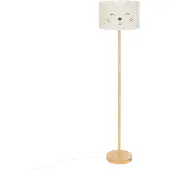 Atmosphera for Kids Cat vloerlamp, crème kleur