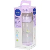 Mam Easy Start Anti-Colic Bottle 260 ml Lila | 1 stuk