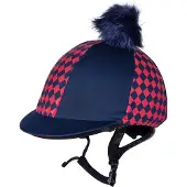 QHP Cap Cover Omaha Blauw-rood