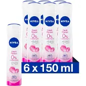 Nivea Deodorant Spray Fresh Flower 150 ml Multiverpakking female