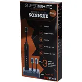 Superwhite Sonique Tandenborstel Zwart 1 St Tandenborstel