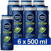 Nivea 6x Douchegel Energy 500 ml