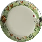 Wiebe van der zee Bord 18 cm Koe/Kip