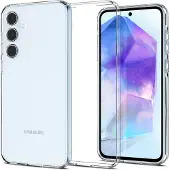 Spigen Liquid Crystal Backcover voor de Samsung Galaxy A55- Crystal Clear